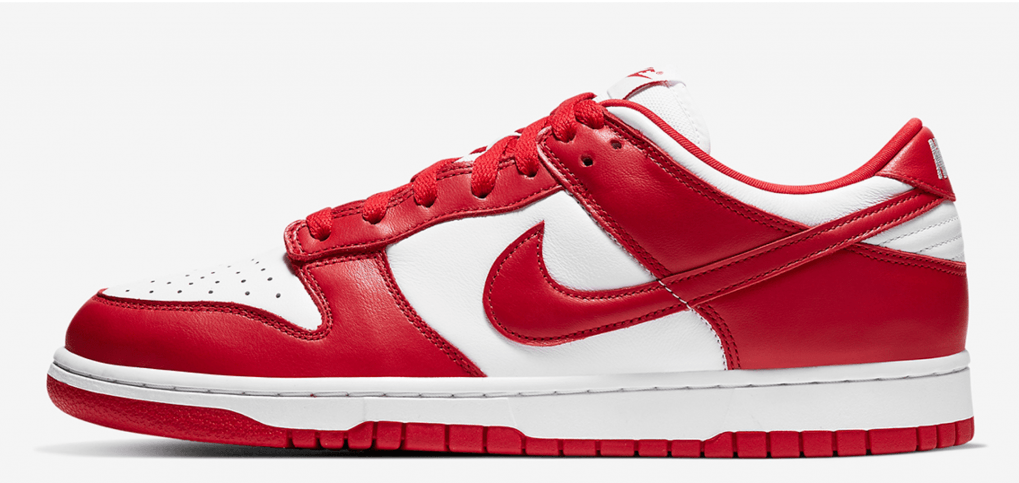 Lanzamiento Nike Dunk Low SB University Red